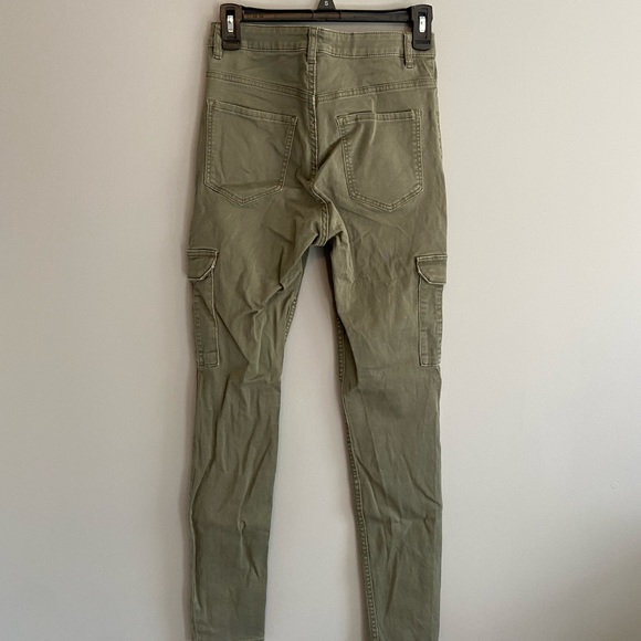 Green Cargo Jeans - Picture 3 of 3